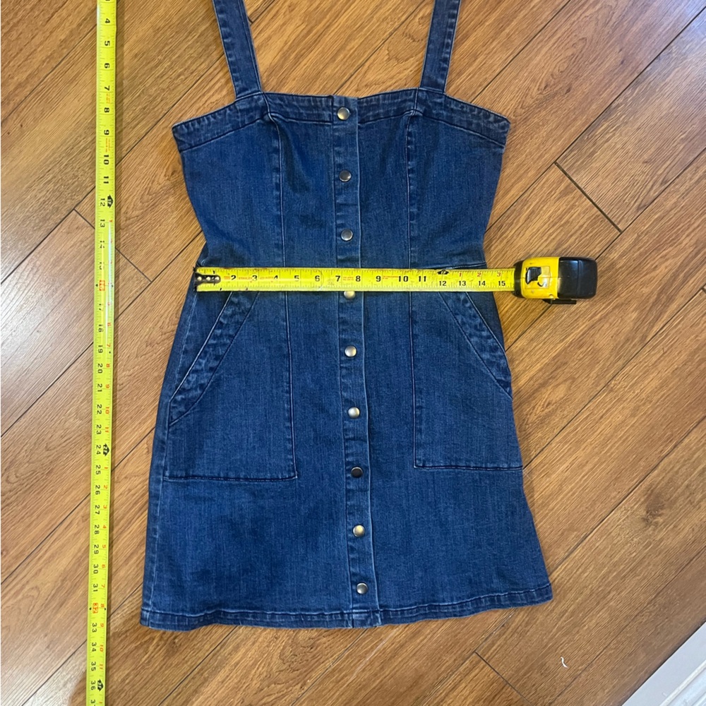 HIGHLINE Collective Denim button up mini dress - Picture 6 of 6